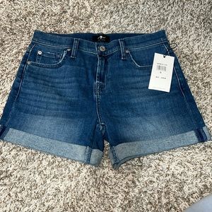 New seven for all mankind size 25 jean shorts